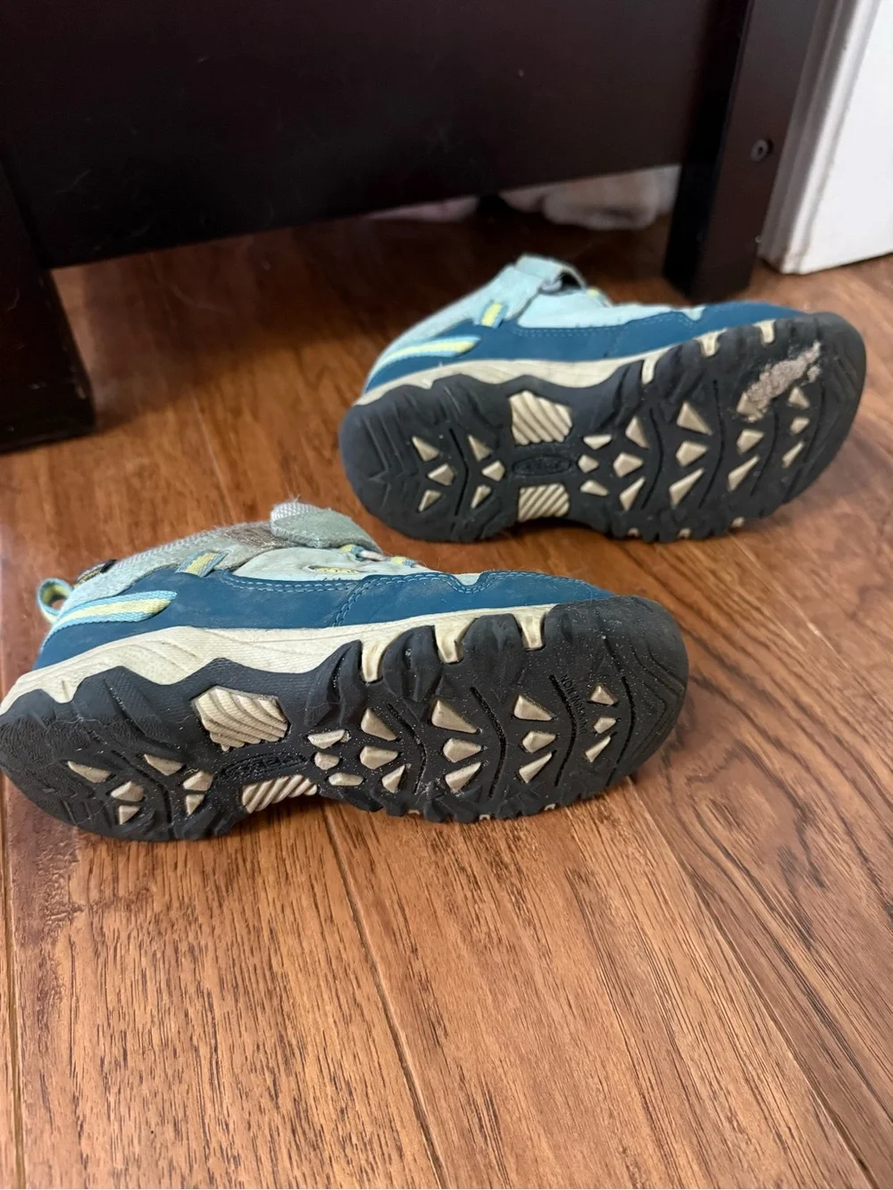 Keen Kids Teal and Blue Hook-and-Loop Sneakers